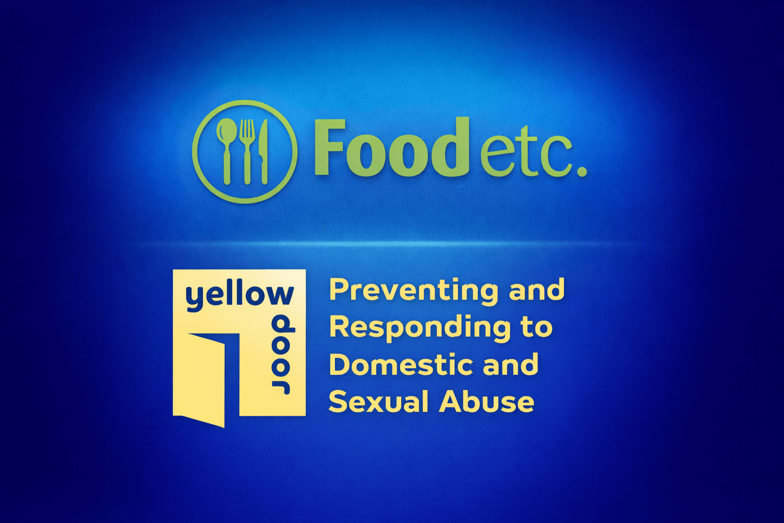 Yellow Door and Food etc Logos